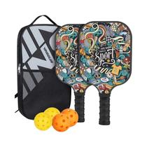 Conjunto De Raquetes De Pickleball Em Fibra De Carbono T700 Termoformadas Aprovadas Pela USAPA Para Conjunto De Raquetes De Pickleball Em Fibra De Carbono T700 Termoformadas Aprovadas Pela USAPA Para