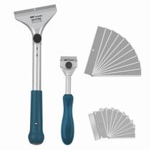 Conjunto de raspadores de tinta XW Razor Blade com 20 lâminas extras, pacote com 2 Conjunto de raspadores de tinta XW Razor Blade com 20 lâminas extras, pacote com 2