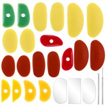 Conjunto de Raspadores para Cerâmica xozeooeu 25 Peças em Silicone Multicolorido Conjunto de Raspadores para Cerâmica xozeooeu 25 Peças em Silicone Multicolorido