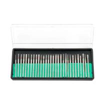 Conjunto De Rebarba De Moagem De Diamante De Haste De 3mm Para Vidro Jade Pedra Gravura Escultura