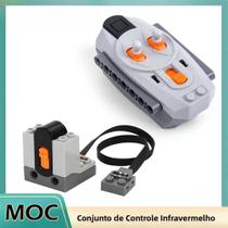 Conjunto De Receptor De Controle Remoto Infravermelho Para Blocos De Montar MOC Power Functions
