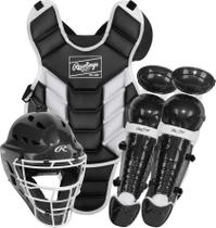 Conjunto de Receptor Juvenil Rawlings Player's 3 Series Preto e Branco