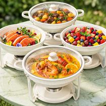 Conjunto de Rechaud ALSO GO 4 Peças 5,7 L Aço Inoxidável Conjunto de Rechaud ALSO GO 4 Peças 5,7 L Aço Inoxidável