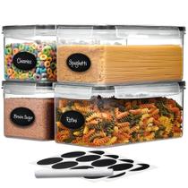 Conjunto de recipientes de armazenamento de alimentos DWËLLZA KITCHEN Pasta 3.2Lx4