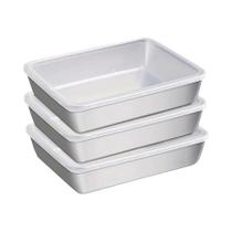 Conjunto De Recipientes De Armazenamento De Alimentos Em Aço Inoxidável, Herméticos, Sem BPA, Conjunto De Recipientes De Armazenamento De Alimentos Em Aço Inoxidável, Herméticos, Sem BPA,