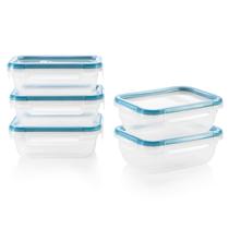 Conjunto de recipientes de armazenamento de alimentos Snapware Total Solution 10Pc