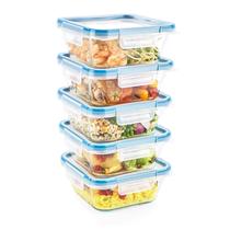 Conjunto de recipientes de armazenamento de alimentos Snapware Total Solutions 4 Cup Conjunto de recipientes de armazenamento de alimentos Snapware Total Solutions 4 Cup
