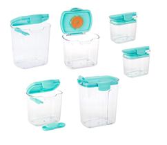 Conjunto de recipientes de armazenamento Progressive ProKeeper Baker's Turquoise