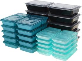 Conjunto de recipientes GoodCook Meal Prep 60 peças sem BPA