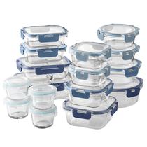 Conjunto de recipientes para alimentos COOK WITH COLOR Premium 32 unidades. Vidro de borossilicato Conjunto de recipientes para alimentos COOK WITH COLOR Premium 32 unidades. Vidro de borossilicato