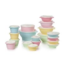 Conjunto de recipientes para armazenamento de alimentos Tupperware Heritage 36 peças