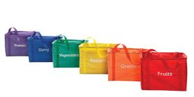 Conjunto de Recipientes para Nutrição Sportime 1478721 Nylon 33x23x25cm
