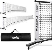 Conjunto de rede de pickleball Fostoy 22 pés tamanho oficial portátil Conjunto de rede de pickleball Fostoy 22 pés tamanho oficial portátil