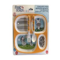 Conjunto de Refeições Garfo e Colher bichinhos - Basic + Conjunto de Refeições Garfo e Colher bichinhos - Basic +
