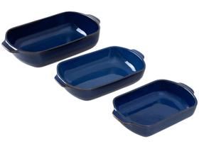 Conjunto de Refratários de Cerâmica Haus Concept Sauté 3 Peças