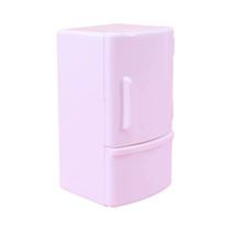 Conjunto De Refrigerador Miniatura Branco Para Casa De Bonecas, Móveis De Cozinha, Brinquedos Para