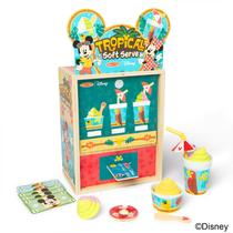 Conjunto de refrigerantes tropicais da Disney Pretend Play Toy Melissa & Doug Conjunto de refrigerantes tropicais da Disney Pretend Play Toy Melissa & Doug