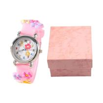 Conjunto De Relógio De Quartzo E Colar De Unicórnio Fofo Para Meninas, Acessórios Infantis Com