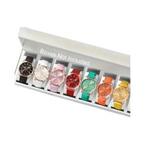 Conjunto De Relógio Feminino De Moda Com Quartzo, Caixa Redonda Em Liga De Zinco, Pulseira De Couro Conjunto De Relógio Feminino De Moda Com Quartzo, Caixa Redonda Em Liga De Zinco, Pulseira De Couro