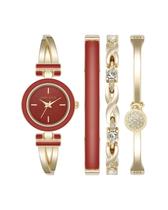 Conjunto de relógios e pulseiras, pulseira feminina Anne Klein