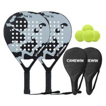 Conjunto de remo de praia Gamewin Carbon Fiber com acessórios, 2 peças Conjunto de remo de praia Gamewin Carbon Fiber com acessórios, 2 peças