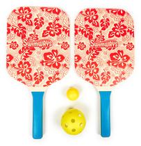 Conjunto de remo e pickleball Swimways Hydro para crianças e adultos Conjunto de remo e pickleball Swimways Hydro para crianças e adultos