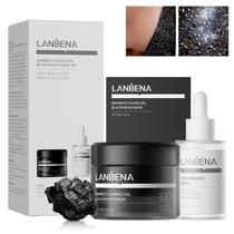 Conjunto de remoção de cravos LANBENA Bamboo Charcoal Pore Strips