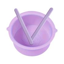 Conjunto De Remoção De Pelos De Silicone Feminino Sem Álcool Para Rosto E Corpo Tiras De Limpeza