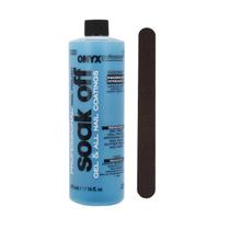 Conjunto de removedor de esmalte Onyx Professional Coconut Scented Conjunto de removedor de esmalte Onyx Professional Coconut Scented