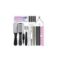 Conjunto de removedores de calos com superfície dupla de cal, 21 unidades