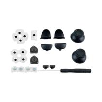 Conjunto De Reparo De Controlador PS4 Borracha Condutora L1 R1 L2 R2 Botões De Gatilho 3D Joysticks