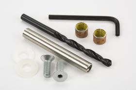 Conjunto de reposição Brompton de buchas e eixo da dobradiça traseira - QRHBKIT Conjunto de reposição Brompton de buchas e eixo da dobradiça traseira - QRHBKIT