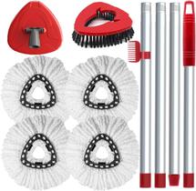 Conjunto de reposição Spin Mop Head Bublador para Cedar EasyWring