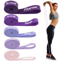 Conjunto de resistência Fitense Bands Fitense de 5 níveis de 2-59 kg
