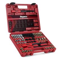 Conjunto de Restauração de Roscas Reywoo 49 Peças Métrico e SAE Conjunto de Restauração de Roscas Reywoo 49 Peças Métrico e SAE