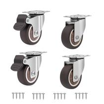 Conjunto de rodas Caster Urcollections 2 Heavy Duty, capacidade de 600 libras