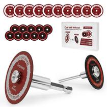 Conjunto de rodas Cut Off Prozwee 20PCS com haste para ferramenta rotativa