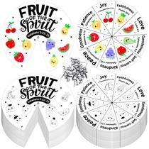 Conjunto de rodas de colorir Spiareal Fruit of The Spirit para crianças