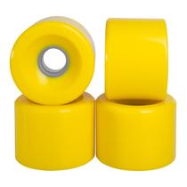 Conjunto de rodas de skate Cruiser Cal 7 60mm 83A (amarelo)
