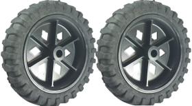 Conjunto de Rodas em PP 514 Pneu em Composto Plastico Furo Passante 5/16 - PPC514F516