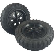 Conjunto de Rodas em PP 614 Pneu em Composto Plastico Furo Passante 5/16 - PPC614F516