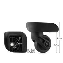 Conjunto De Rodas Universais Para Mala American Tourister Peças De Reposição Silenciosas 2 4PCS