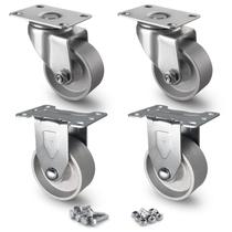 Conjunto de rodízios Handsammu 3 em aço fundido industrial de 1400 libras