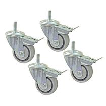 Conjunto de Rodízios Kreg PRS3090 7,5 cm com Trava Dupla, 4 Peças Conjunto de Rodízios Kreg PRS3090 7,5 cm com Trava Dupla, 4 Peças