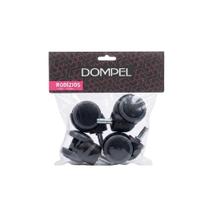 Conjunto de Rodizios Rodinhas Dompel para Cadeira Ciranda Bari e Veneza Original Conjunto de Rodizios Rodinhas Dompel para Cadeira Ciranda Bari e Veneza Original