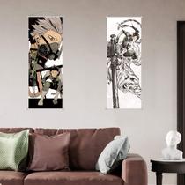 Conjunto de rolagens para pendurar imagens de parede Monster 8 Anime x2