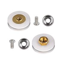 Conjunto de roldanas para tela HQLDMYGS compatível com 9311006, 2 peças Conjunto de roldanas para tela HQLDMYGS compatível com 9311006, 2 peças