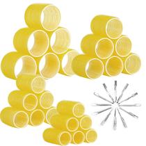 Conjunto de rolos de cabelo Anezus Self Grip 36 unidades para todos os tipos de cabelo Conjunto de rolos de cabelo Anezus Self Grip 36 unidades para todos os tipos de cabelo