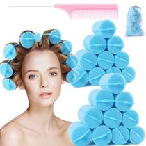 Conjunto de rolos de cabelo com esponja de espuma BEAUTIYAND Jumbo 24 peças Conjunto de rolos de cabelo com esponja de espuma BEAUTIYAND Jumbo 24 peças