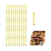 Conjunto De Rolos De Cabelo Femininos, 50 Peças, 5 Tamanhos, Hastes Permanentes, Ondas Frias,